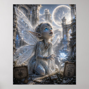 Awe / Moon Moth Spirit / Ruined Moon Temple Poster