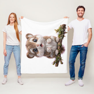 Awe & Wonder - Hyper-Realistic Ultra-Cute Fantasy Fleece Blanket
