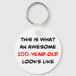 awesome 100 year old coffee mug keychain