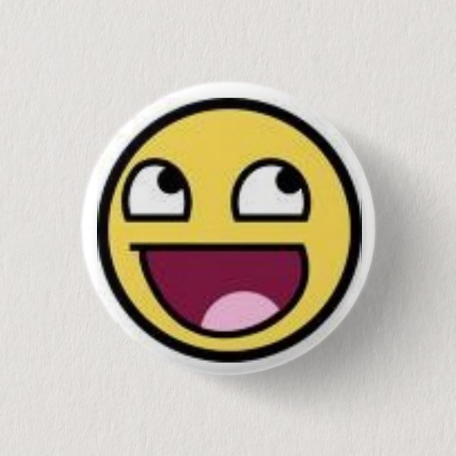 Awesome 1 Inch Round Button (Front)