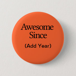 Awesome 2 Inch Round Button