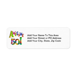 Awesome 50 Birthday T-shirts and Gifts