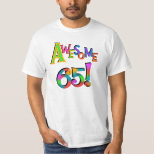 Awesome 65 Birthday Tshirts and Gifts