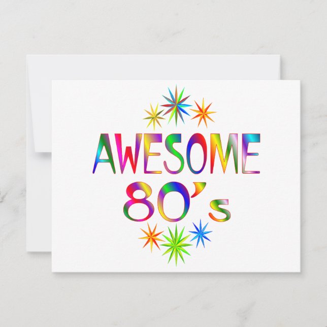 Awesome 80s (Front)