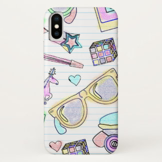 Awesome 80's Colouring Book Pattern Case-Mate iPhone Case