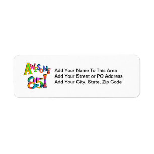 Awesome 85 Birthday T-shirts and Gifts
