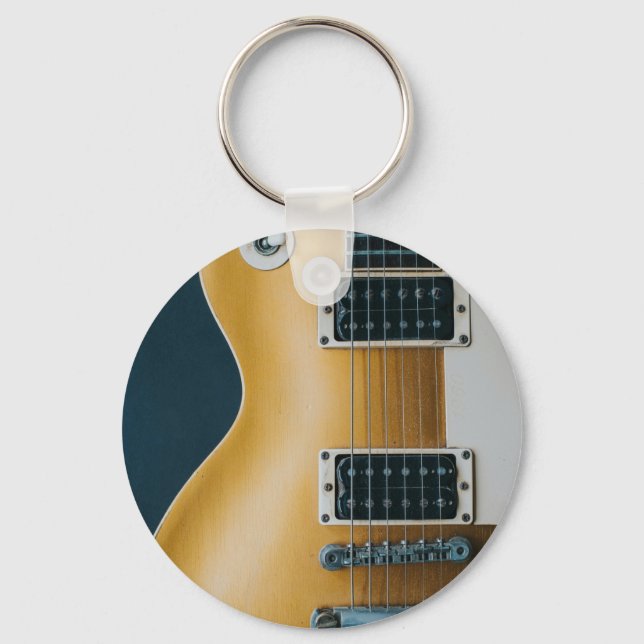 Awesome Acoustic Guitar Keychain (Front)