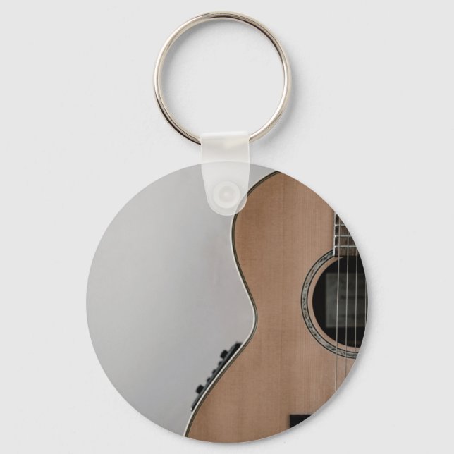 Awesome Acoustic Guitar Keychain (Front)