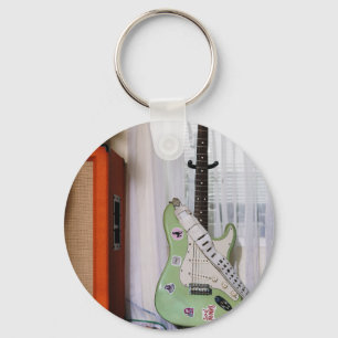 Awesome Acoustic Guitar Keychain