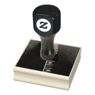 Awesome Acoustic Guitar Rubber Stamp