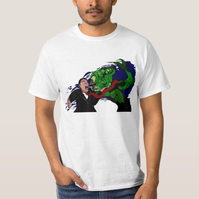 awesome alien tshirt (Front)