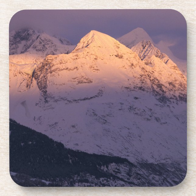 Awesome Alpenglow Coaster (Front)