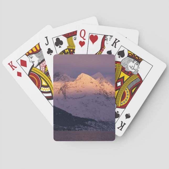 Awesome Alpenglow Playing Cards (Back)