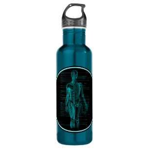 Awesome Anatomy: Human Body Chart Personalized 710 Ml Water Bottle