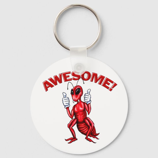 Awesome Ant Keychain (Front)
