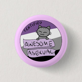 Awesome Asexual 1 Inch Round Button