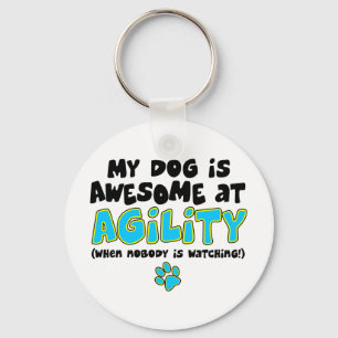 Awesome at Agility Keychain