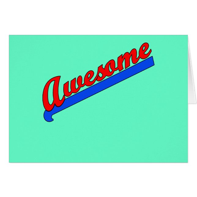 Awesome at Any Age! Customize This (Front Horizontal)