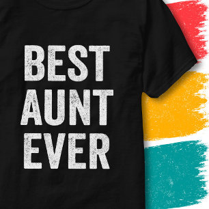 Awesome Aunt Retro Vintage Graphic Best Aunt Ever T-Shirt