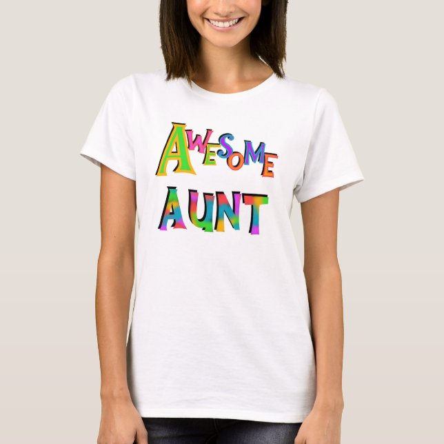 Awesome Aunt T-shirts and Gifts (Front)