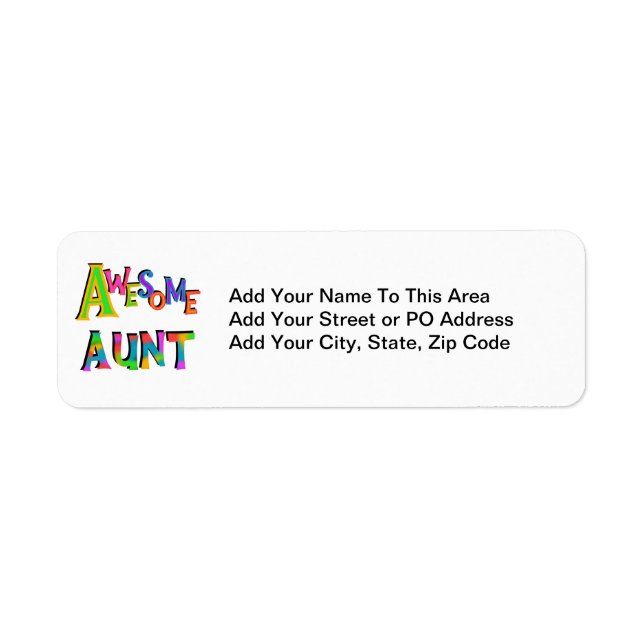 Awesome Aunt T-shirts and Gifts (Front)