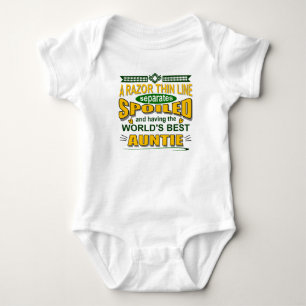 awesome aunt vs brat baby bodysuit