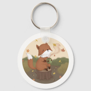 Awesome Autumn: Fox Keychain