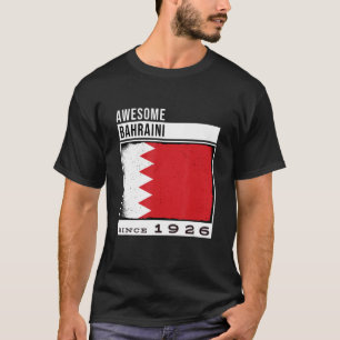 Awesome Bahraini Since 1926 Bahraini 96th Birthda T-Shirt