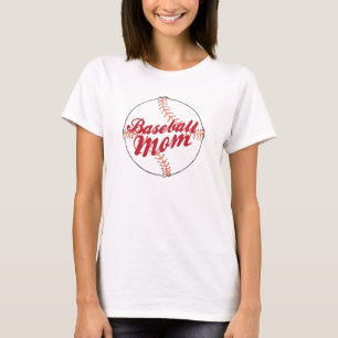 Awesome Baseball Mom Baseball Ball T-Shirt