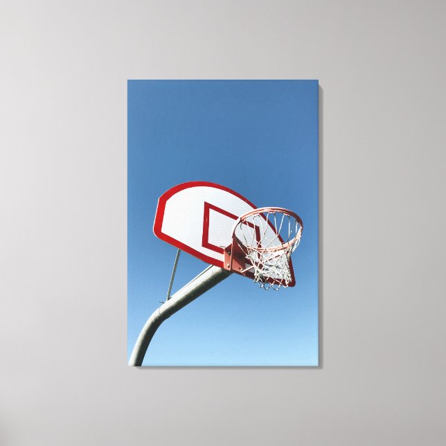 Awesome Basketball Canvas Print (Front)