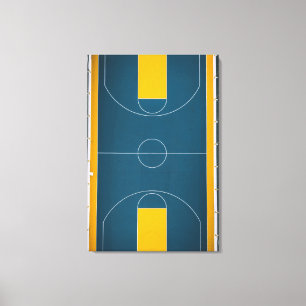Awesome Basketball Design Canvas Print
