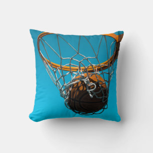 Awesome Basketball Design Throw Pillow