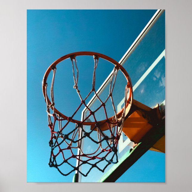 Awesome Basketball Hoop Poster (Front)