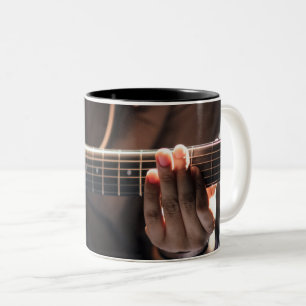 Awesome Bass Guitar Two-Tone Coffee Mug