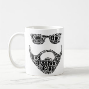 Awesome Beard Tattoos Men's Coffee Cup Mug