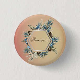 Awesome Beautiful Cool With Your Name 1 Inch Round Button