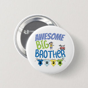 Awesome Big Brother 2023 2 Inch Round Button