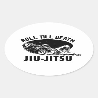Awesome BJJ Grim Reaper Armbar Jiu-jitsu Sticker