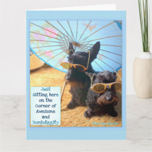 Awesome & Bombdiggity Card