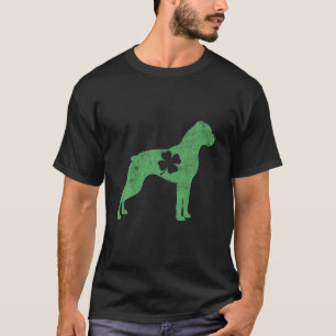 Awesome Boxer Saint Patrick's Day Dog Dad Mom T-Shirt