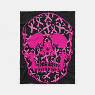 Awesome Breast Cancer Supporter Awareness Month  Fleece Blanket
