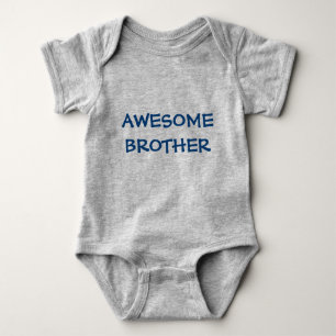 AWESOME BROTHER BABY BODYSUIT