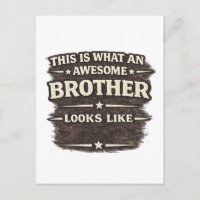 Awesome Brother Looks Like – Funny Quote Design