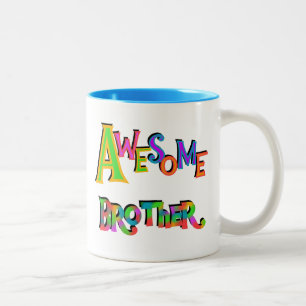 Awesome Brother T-shirts and Gifts Two-Tone Coffee Mug