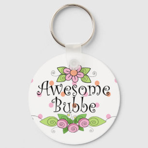 Awesome Bubbe T-Shirt Keychain