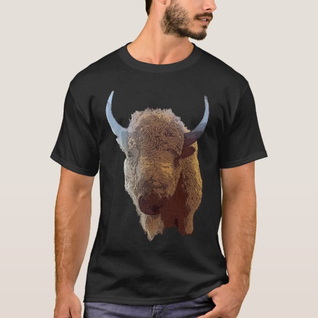 Awesome Buffalo  T-Shirt (Front)