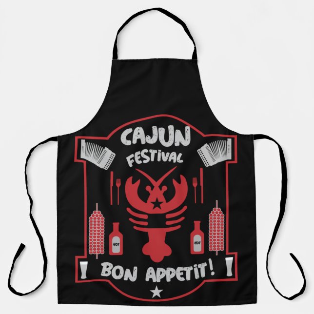 Awesome Cajun Cook Apron (Front)