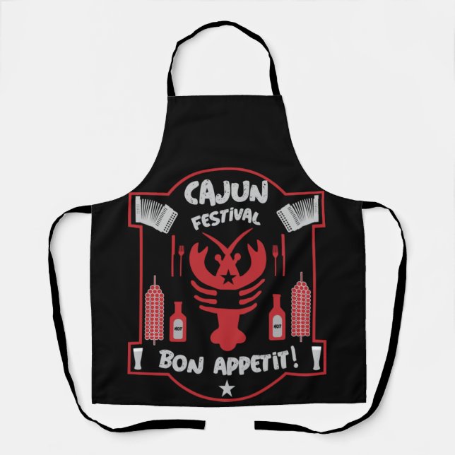 Awesome Cajun Cook Apron (Front)