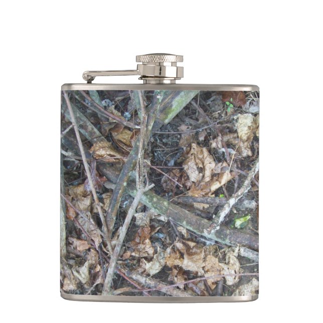 Awesome Camo Flask! Hip Flask (Front)