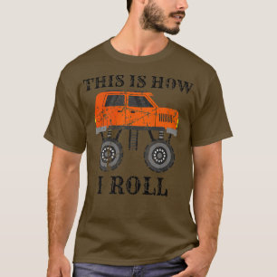 Awesome Car Truckers Cool Monster Truck This Is Ho T-Shirt